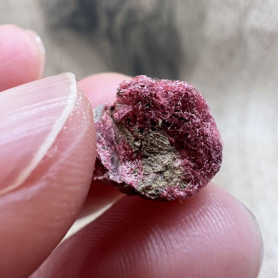 Amazon.co.jp: エリスライト A1 コバルト華 水晶 鉱物 標本 原石